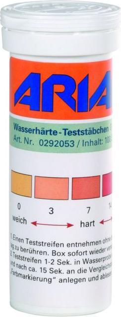 Produktbild Ariana Messstäbchen TRGS 611 Wasserhärte 0-28 °dH 100 St.