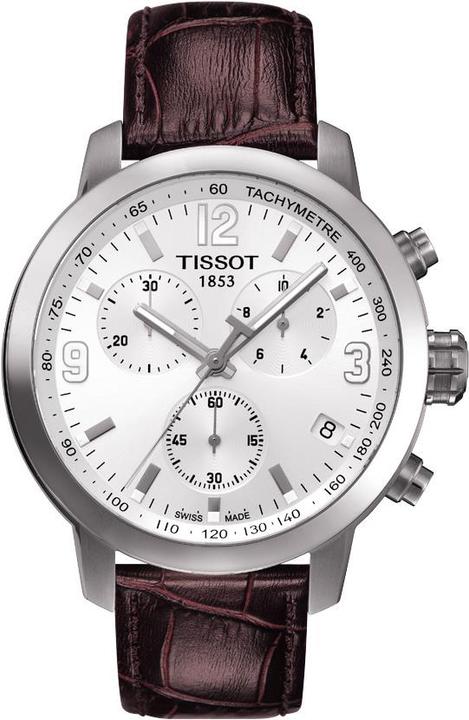 Actual product image Tissot PRC 200 Quartz Chronograph Gent (Analogue wristwatch, Swiss made, 42 mm)