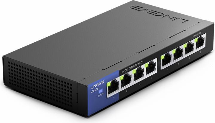 Immagine prodotto Linksys Switch Gigabit non gestito a 8 porte (8 Porti)