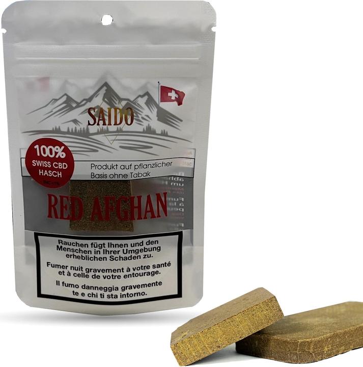 Image du produit Saido Haschisch afghan rouge (10 g, Intérieur)