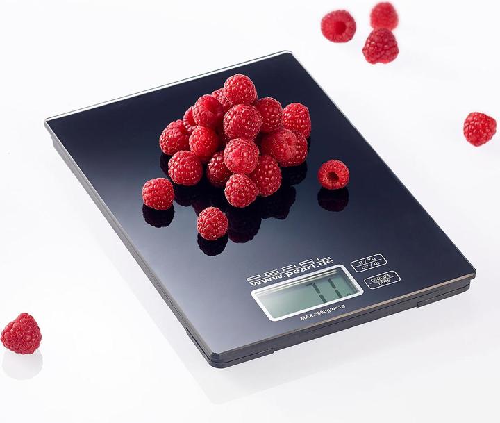 Produktbild Pearl Digitale Küchenwaage mit LCD-Display & Touch-Sensor-Bedienung
