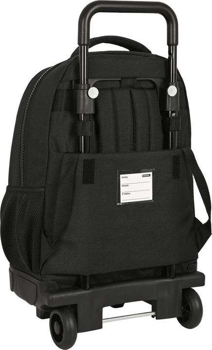 Image du produit Safta Sac à dos scolaire à roulettes Stone Noir 33 x 45 x 22 cm