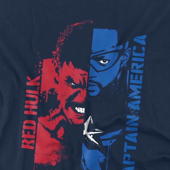 Actual product image Captain America Childrens/Kids Red Hulk Graffiti T-Shirt (140, 146)