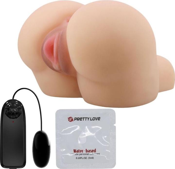 Actual product image Crazy Bull Realistic Vagina And Anus Kylie Vibrator