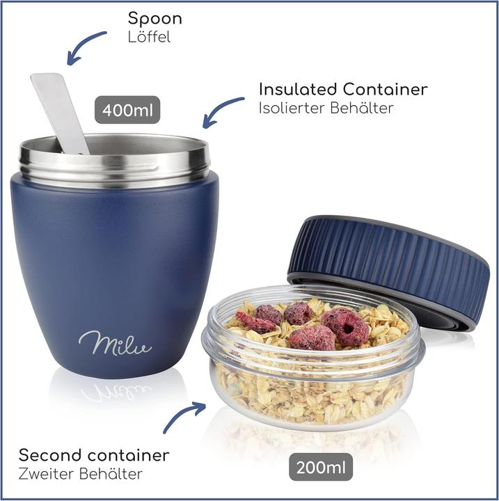 Immagine prodotto Milu Tazza di muesli da portare via