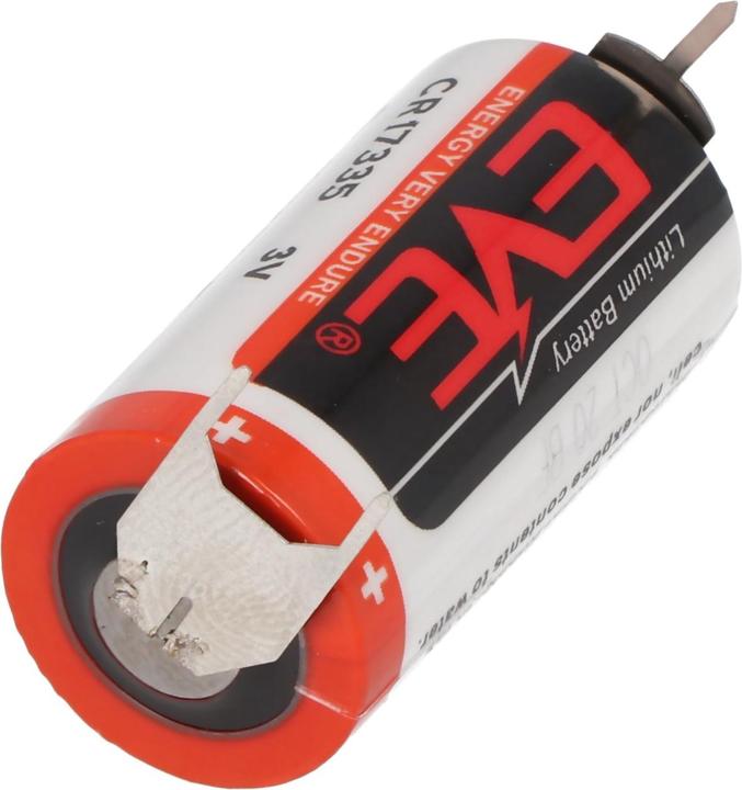 Produktbild Eve Batterie CR17335, 2/3A mit Printkontakten ++/- 7,6mm (1 Stk., 1550 mAh)