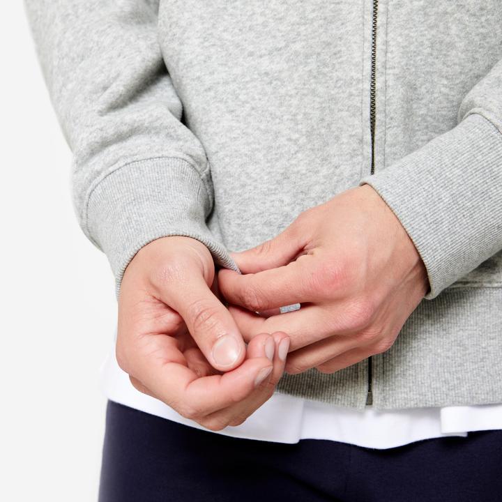 Produktbild Domyos Kapuzenjacke Herren - grau (S)