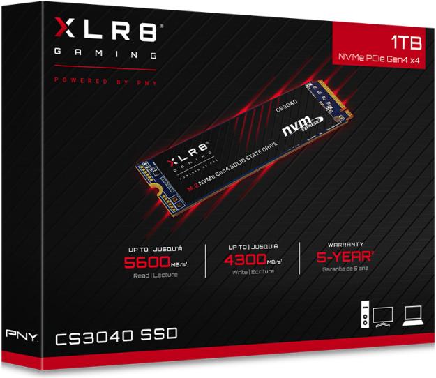 Image du produit PNY XLR8 CS3040 (1000 Go, M.2 2280)