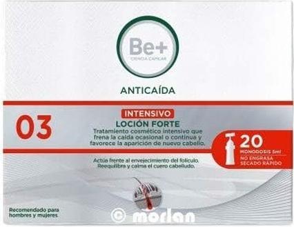 Image du produit be quiet! Be + Anticaida Lotion capillaire Forte Traitement Intensif 20 Monodosis x 5ml - Paquet de 20 (205 ml)