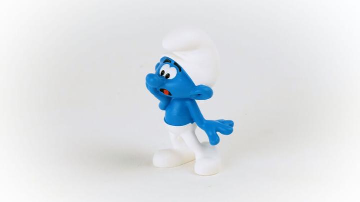 Actual product image Schleich Scaredy-cat Smurf