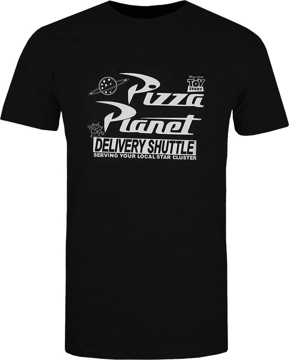 Image du produit Toy Story Womens/Ladies Pizza Planet Cotton Logo Boyfriend T-shirt (L)