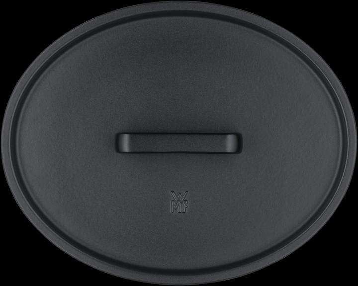 Actual product image WMF Flavour roasting pan oval, 33 x 26 cm, Black (33 cm, Casserole + Stewpot, Cast iron)