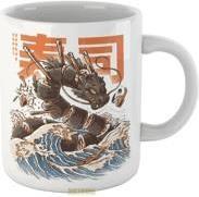 Image du produit Pyramid Ilustrata Sushi Mug Dragon