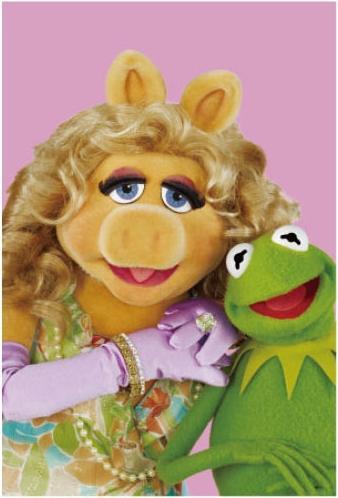 Image du produit Disney Les Muppets / Kermit & Miss Piggy Carte postale