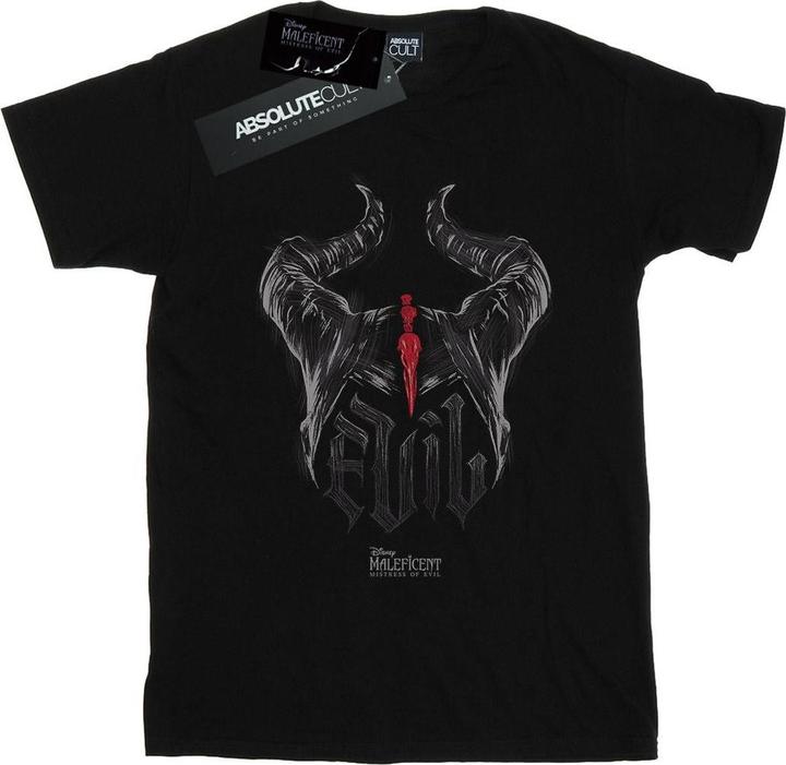 Immagine prodotto Disney Maleficent Mistress Of Evil Evil Horns Maglietta Ampia Donna (5XL)