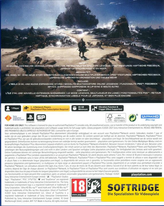 Image du produit Sony Ghost of Tsushima - Directors Cut (PS5, DE)