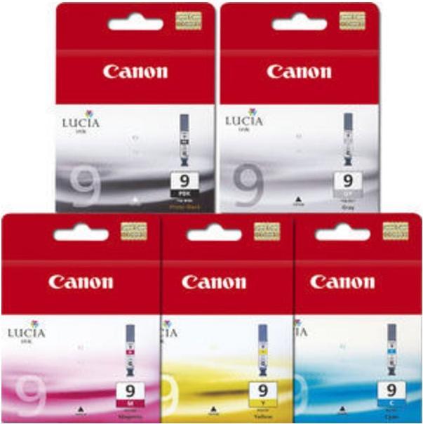 Immagine prodotto Canon Pgi-9 (M, GY, C, Y, PBK)