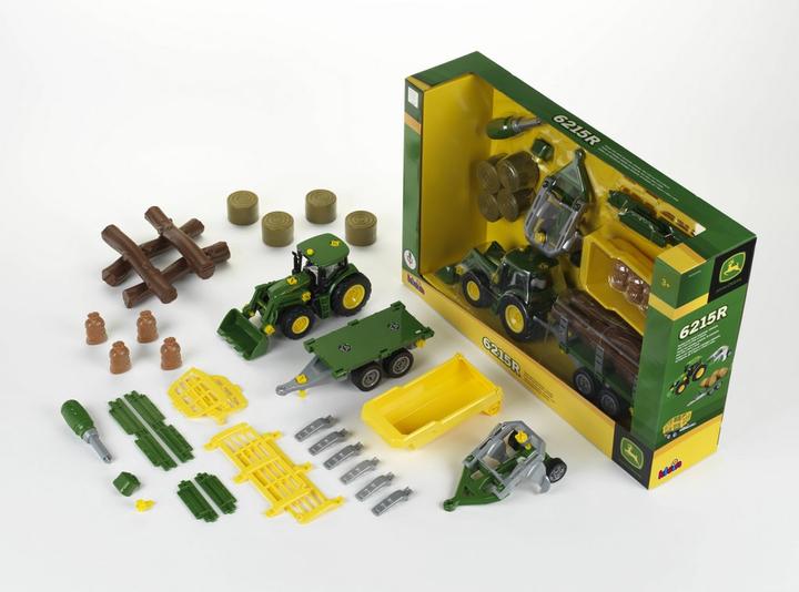 Produktbild Theo Klein Traktor John Deer 5 Anhänger