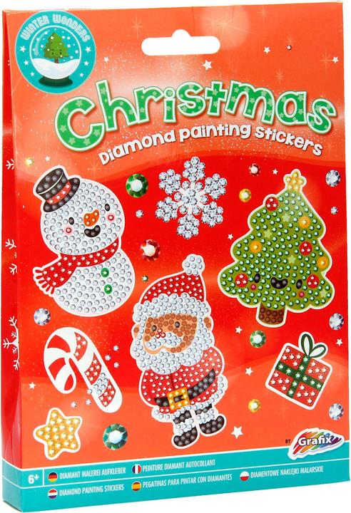 Produktbild Grafix Xmas Diamond Painting Sticker