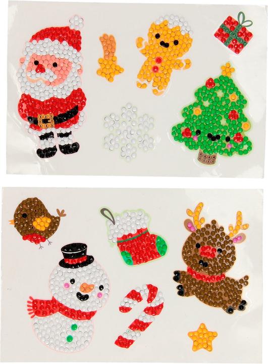 Produktbild Grafix Xmas Diamond Painting Sticker