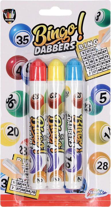 Image du produit Grafix Marqueurs de bingo, 3 pièces
