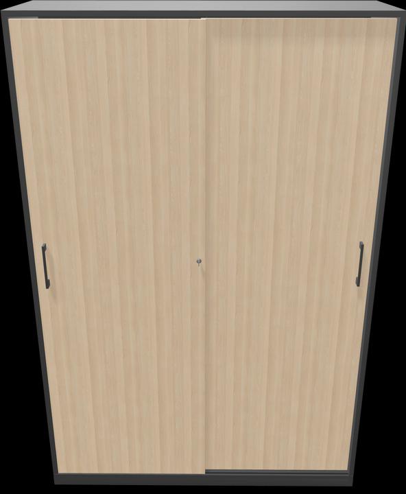 Immagine prodotto Narbutas Scelta armadio ad ante scorrevoli (120 x 40 x 182 cm)