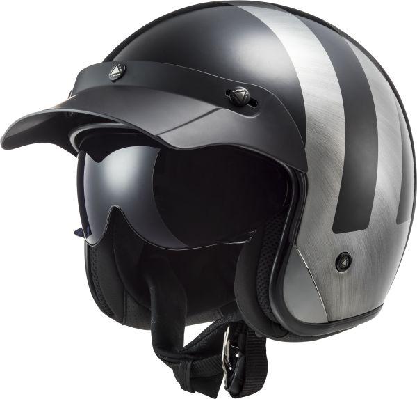 Actual product image LS2 OF601 Bob Lines (S)