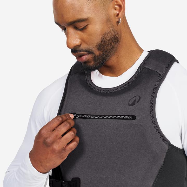 Image du produit Tribord Gilet d'impact et d'aide à la flottabilité 50N court - 500 noir (L)