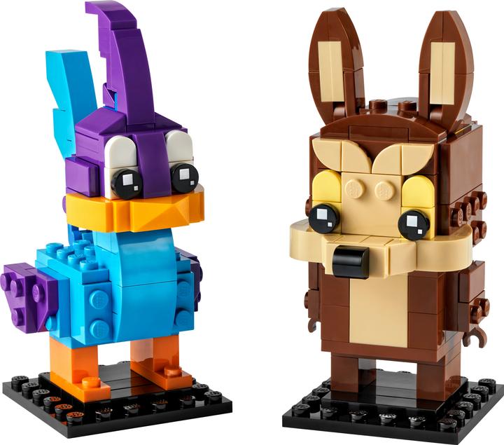 Produktbild LEGO Road Runner & Wile E. Coyote (40559, LEGO Brickheadz)