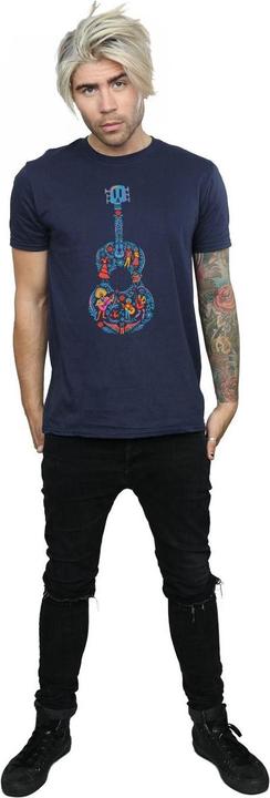Immagine prodotto Disney Coco Guitar Pattern Maglietta Uomo (XXL)