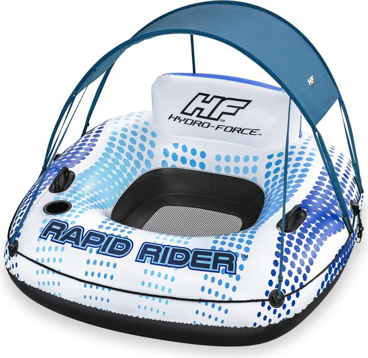 Hydro-Force Rapig Rider swim ring with sun canopy