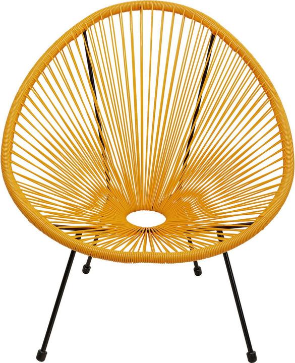 Actual product image Kare Design Armchair Acapulco orange