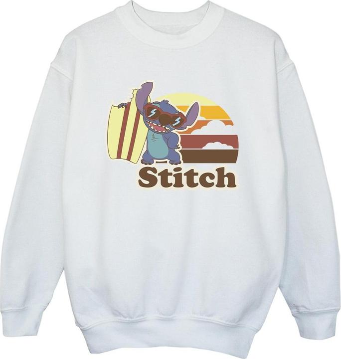 Disney Lilo And Stitch Bitten Surfboard Sweatshirt Mädchen