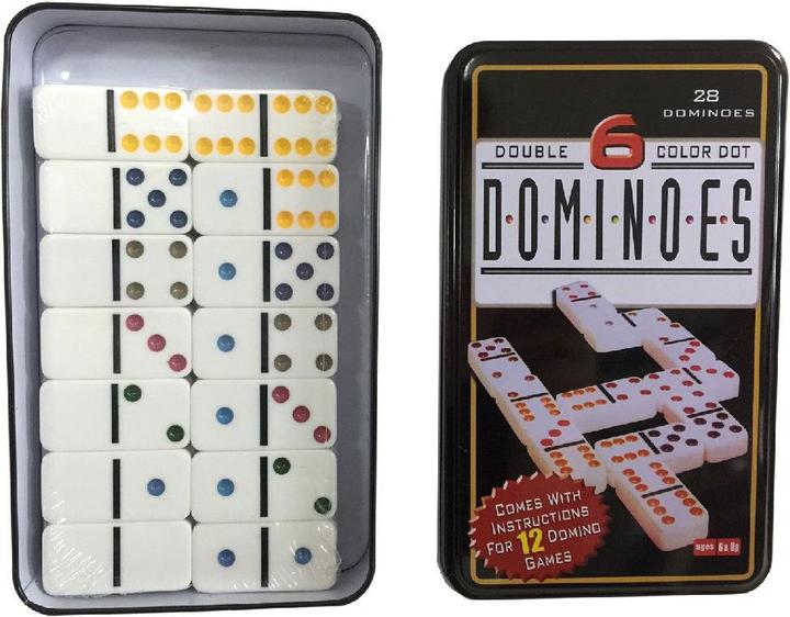 Image du produit NoName Double 6 Domino En boîte (Anglais)