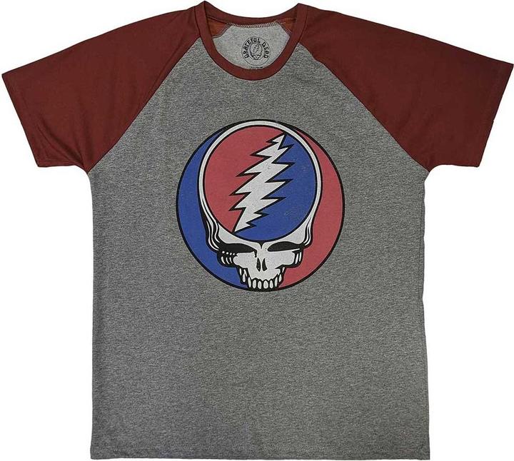 Grateful Dead Steal Your Face Classic Raglan
