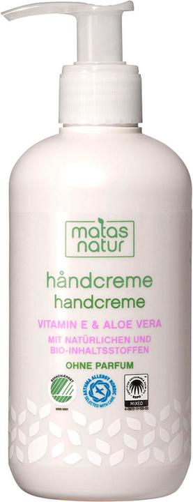 Matas Natur Handcreme mit mit Bio-Aloe Vera und Vitamin E (240 ml)