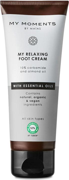 Actual product image Matas My Moments Relaxing Foot Cream (Foot cream & foot gel, 75 ml)