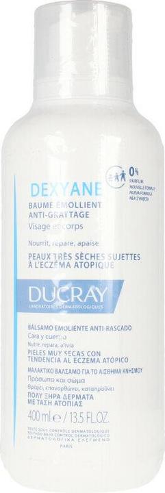 Actual product image Ducray DEXYANE anti-scratching emollient balm 400 ml (Body cream, 400 ml)