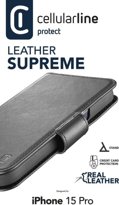 Actual product image Cellularline Supreme (Apple iPhone 15 Pro)