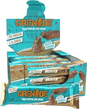 Produktbild Grenade Carb Killa Bars Chocolate Chip Salted Caramel (Nougat, Caramel, Schokolade, 1 Stk., 60 g)