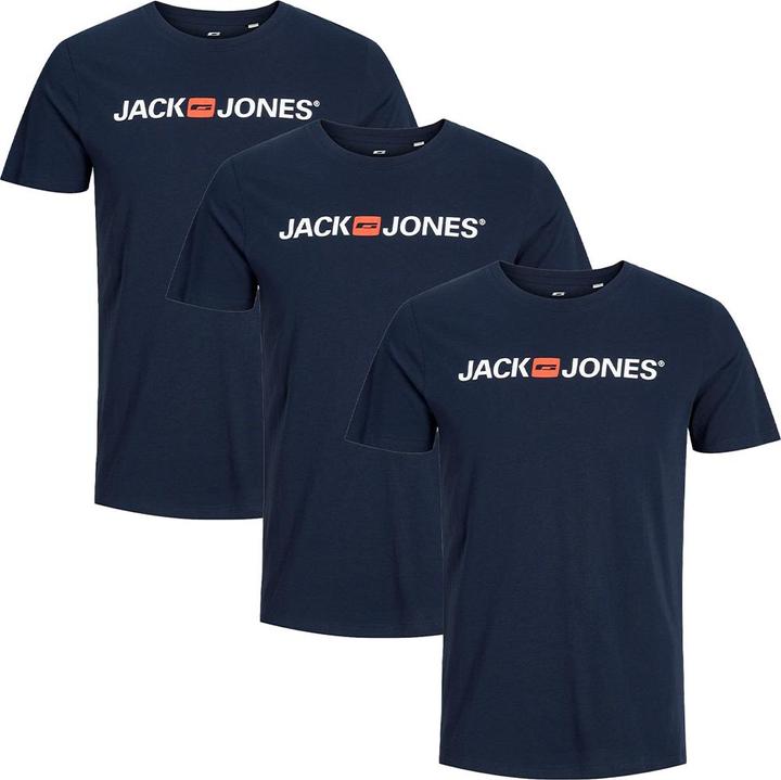 Immagine prodotto Jack & Jones 3er Pack Basic T-Shirt (S)