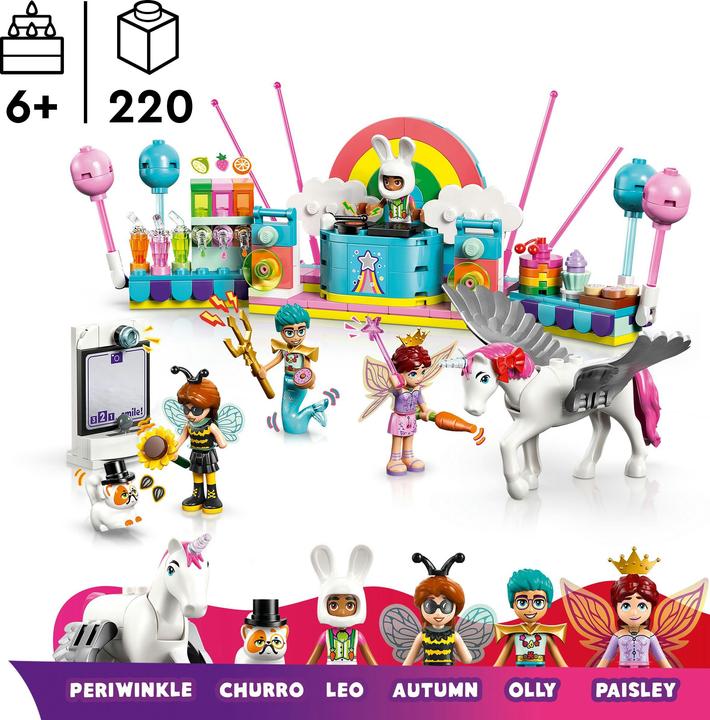 Produktbild LEGO Kostümparty mit Einhorn und Fee (42661, LEGO Friends)
