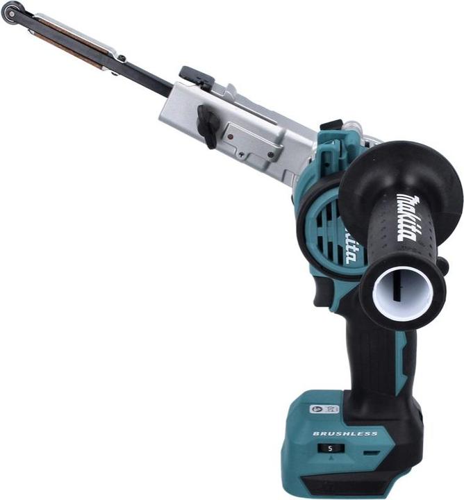 Produktbild Makita DBS 180 RGJ Akku Bandfeile 18 V 9 x 533 mm Brushless + 2x Akku 6,0 Ah + Ladegerät + Makpac (Bandschleifer)