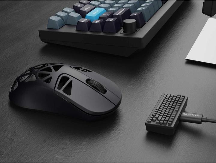 Produktbild Keychron M3 Mini 4000Hz Wireless - Metal Edition (Kabellos, Kabelgebunden)