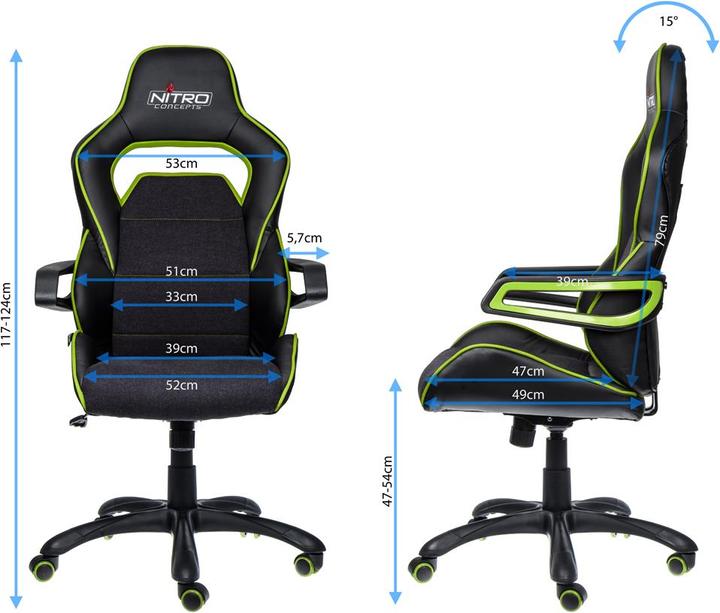 Actual product image Nitro Concepts E220 Evo
