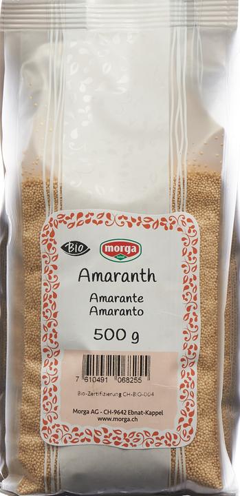 Actual product image Morga Organic amaranth (500 g)