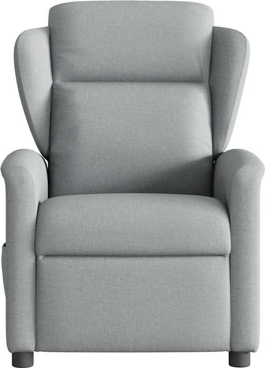 Produktbild VidaXL Massagesessel Hellgrau Stoff