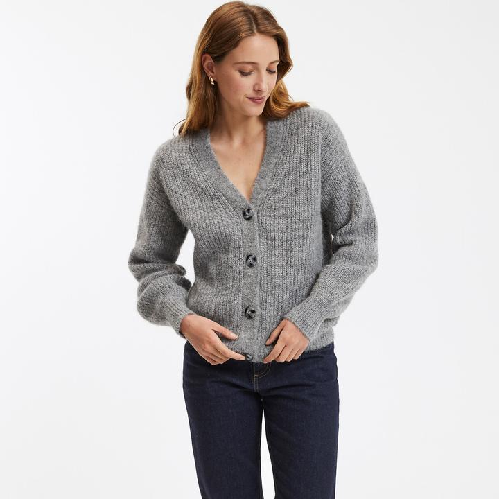 Image du produit La Redoute Collections Cardigan col V Signature GILDAS (38)