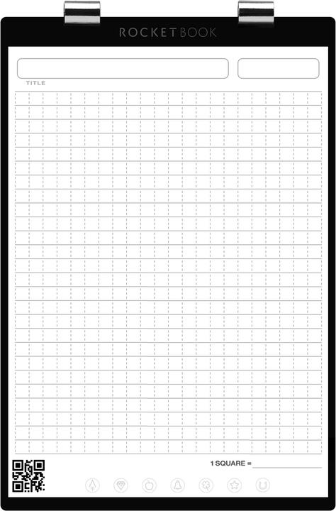 Image du produit Rocketbook Orbit (A4, Quadrillé, Non contraignant)