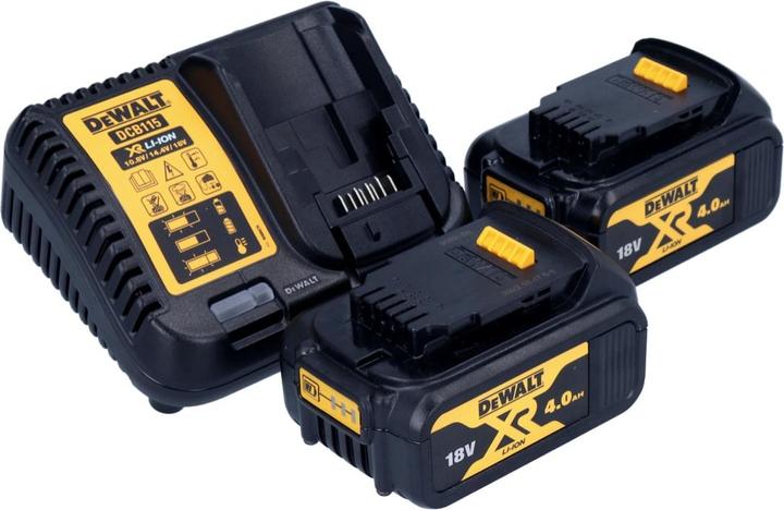 Actual product image DeWalt DCD 805 M2T Battery impact drill 18 V 90 Nm brushless + 2x battery 4.0 Ah + charger + TS (Rechargeable battery operated)